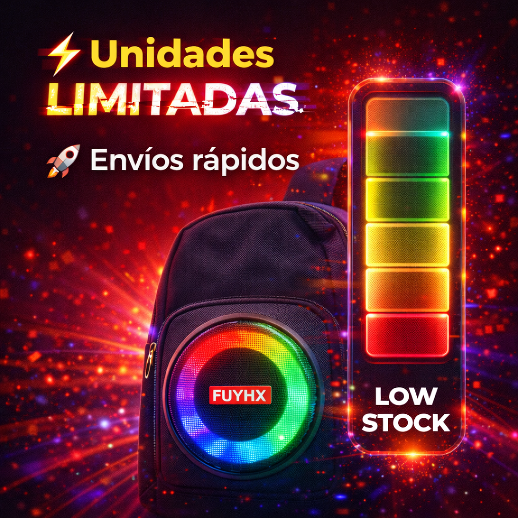 Donde tú vas… el sonido te sigue con la mochila bluetooth