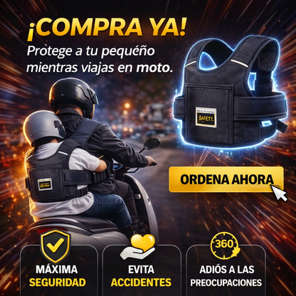 Arnés de Seguridad para Niños en Moto – Viaja Seguro y Sin Preocupaciones