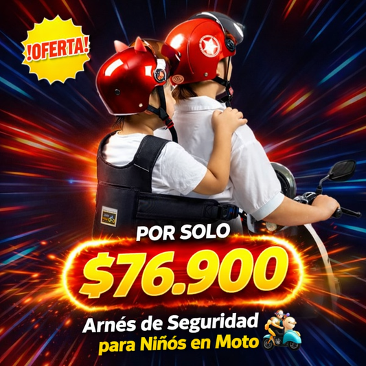 Arnés de Seguridad para Niños en Moto – Viaja Seguro y Sin Preocupaciones