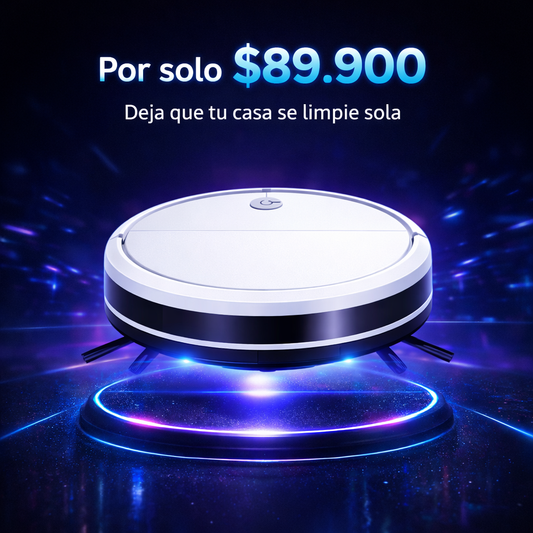 La forma más simple de mantener tu hogar impecable - Aspiradora Portatil Robot