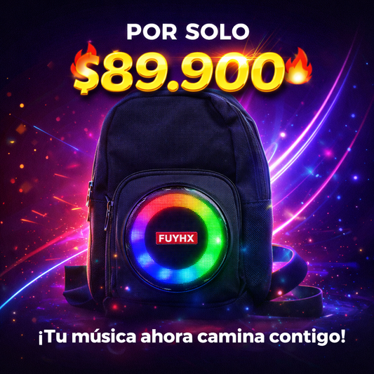 Donde tú vas… el sonido te sigue con la mochila bluetooth