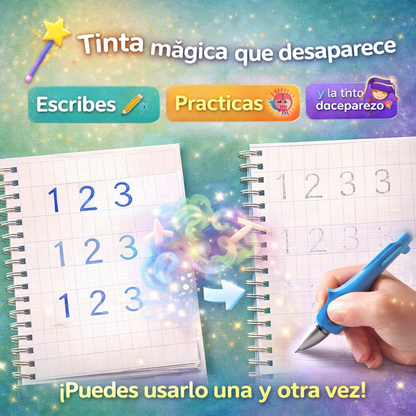 Cuadernos Mágicos Montessori Reutilizables para Niños – Aprende Escribiendo