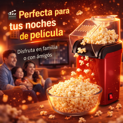 Haz Palomitas en Minutos – Crispetera Eléctrica Sin Aceite
