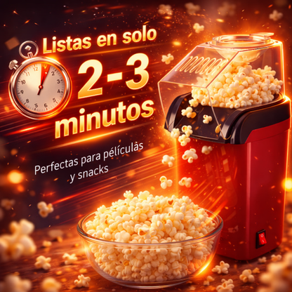 Haz Palomitas en Minutos – Crispetera Eléctrica Sin Aceite