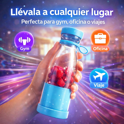 ¡Haz batidos en segundos donde quieras!