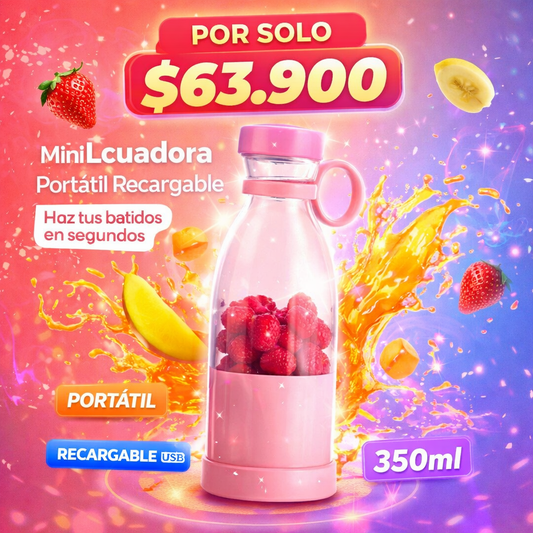 ¡Haz batidos en segundos donde quieras!