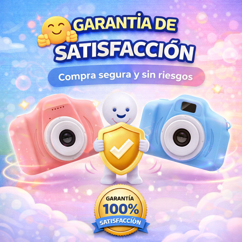 📸 Mini Cámara Digital Infantil 1080P con Juegos | Fotos y Videos | Recargable
