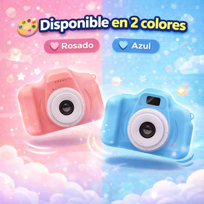 📸 Mini Cámara Digital Infantil 1080P con Juegos | Fotos y Videos | Recargable