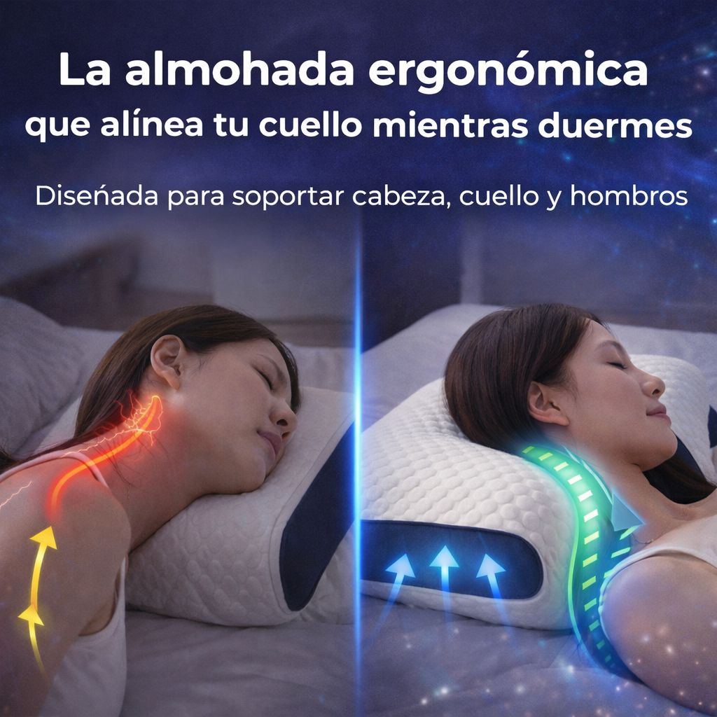 Despierta sin dolor de cuello desde la primera noche