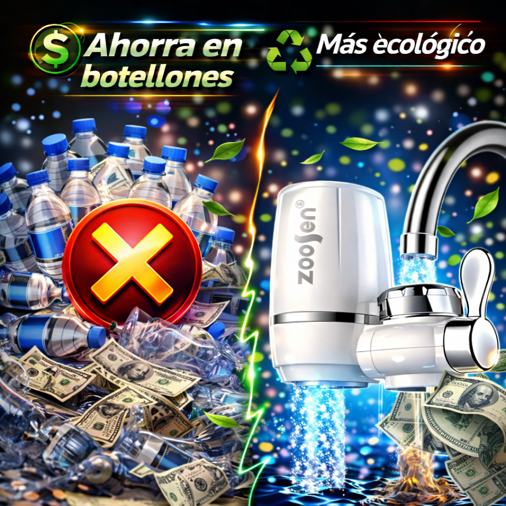 TOMA AGUA LIMPIA DESDE TU GRIFO