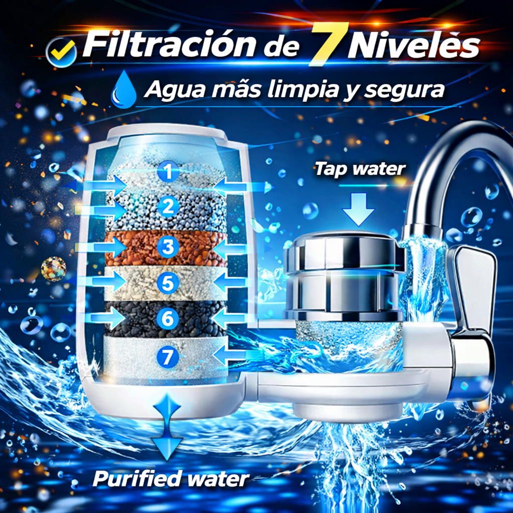 TOMA AGUA LIMPIA DESDE TU GRIFO