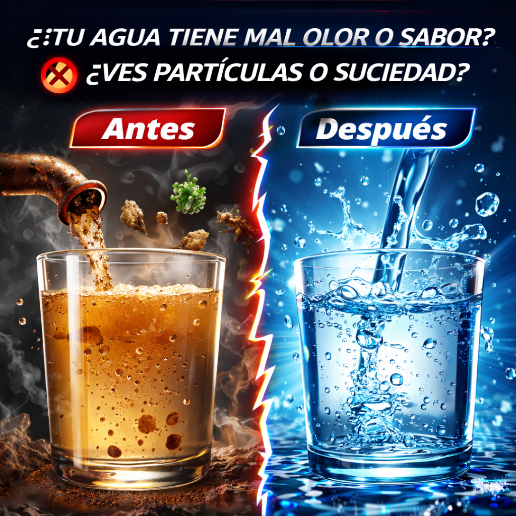 TOMA AGUA LIMPIA DESDE TU GRIFO