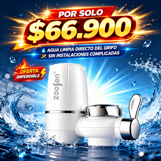 TOMA AGUA LIMPIA DESDE TU GRIFO