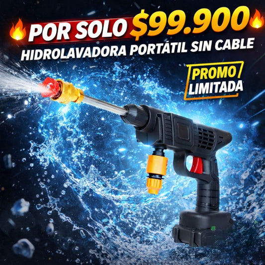 ADIOS HIDROLAVADORA GIGANTES CON LA MINI HIDROLAVADORA